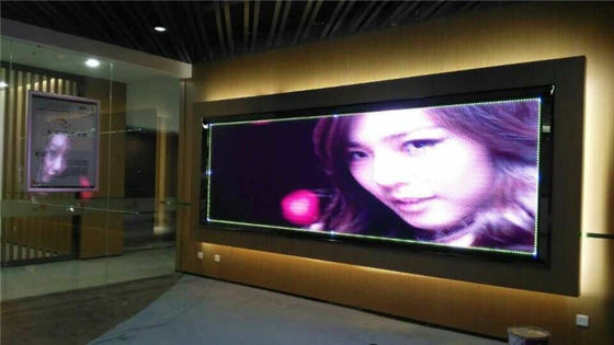 Customized P5  Indoor Full Color LED Display For School / Bank Low Power Consumption