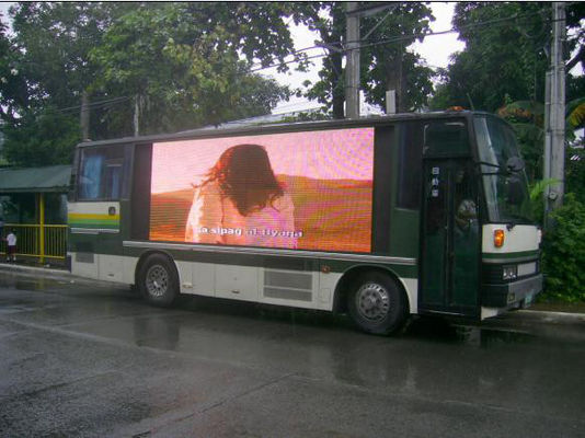 Advertising Applied Mobile Truck LED Display Wide Release Area Energy Efficient