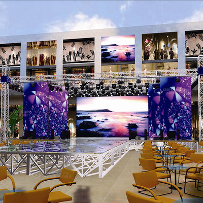 Le carrelage coloré de HD affichage à LED l'écran SMD 1921 P3.91 P2.064