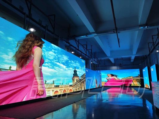 Location visuelle d'intérieur antistatique 3.91mm P3.91 d'affichage de mur de LED