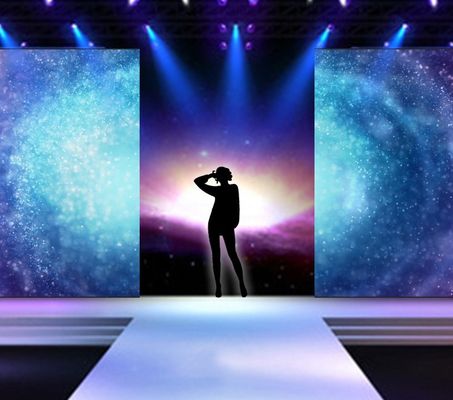 Écran de visualisation visuel d'intérieur de mur de 1R1G1B LED SMD2727 polychrome 3mm