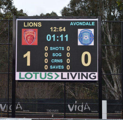 Le périmètre extérieur de stade affichage à LED l'écran antichoc de 4.81mm LED HD
