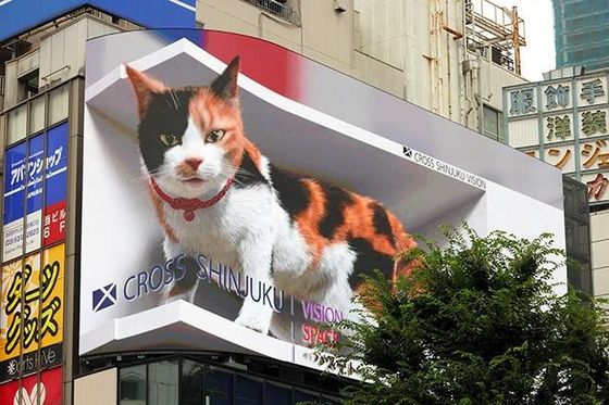 La publicité d'écran de module de P3.91 P2.064 P1.875 3D LED 250*250mm